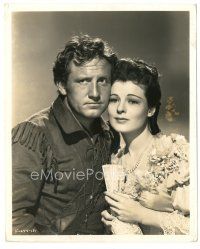 1h716 NORTHWEST PASSAGE deluxe 8x10 still '40 Spencer Tracy & Ruth Hussey by Clarence Sinclair Bull