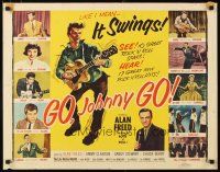 1z167 GO JOHNNY GO 1/2sh '59 Chuck Berry, Alan Freed, you know, like I mean - it's way out!