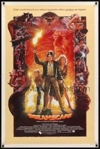 2b267 DREAMSCAPE 1sh '84 Drew Struzan art of Dennis Quaid & sexy Kate Capshaw!