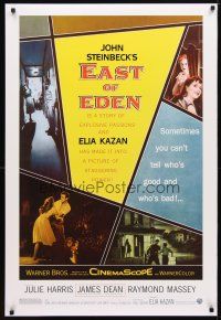 2b276 EAST OF EDEN DS 1sh R05 first James Dean, John Steinbeck, directed by Elia Kazan!