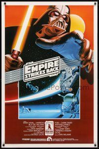 2b280 EMPIRE STRIKES BACK Kilian 1sh R90 George Lucas sci-fi classic, cool artwork by Noble!