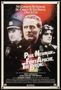 2b321 FORT APACHE THE BRONX 1sh '81 Paul Newman, Edward Asner & Ken Wahl as New York City cops