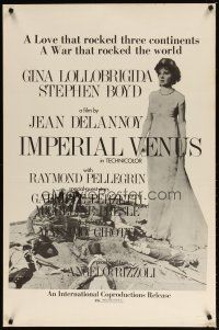 2b432 IMPERIAL VENUS 1sh '72 Venere imperiale, full-length Gina Lollobrigida, Jean Delannoy