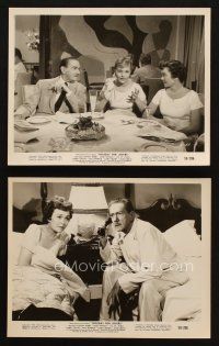 2r869 HOLIDAY FOR LOVERS 2 8x10 stills '59 Jane Wyman, Clifton Webb & Carol Lynley in Brazil!