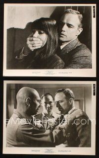 2r922 MORITURI 2 8x10 stills '65 Marlon Brando, Nazi captain Yul Brynner, Janet Margolin!