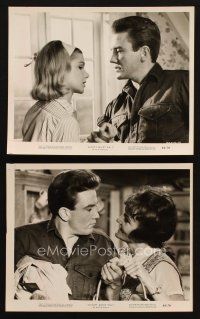 2r926 NIGHT MUST FALL 2 8x10 stills '64 Albert Finney goes psycho, sexy Susan Hampshire!