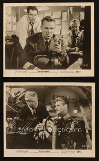 2r999 ZERO HOUR 2 8x10 stills '57 Elroy 'Crazylegs' Hirsch, Sterling Hayden, parodied in Airplane!