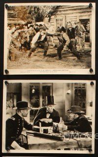 2r431 ABRAHAM LINCOLN 5 8x10 stills '30 Walter Huston in the title role, D.W. Griffith directed!