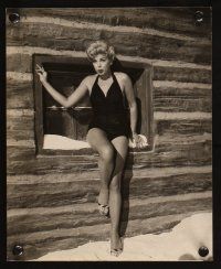 2r690 BARBARA NICHOLS 3 8x10 stills '50s full-length images in sexy dresses and swimsuit!