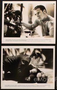 2r551 BATMAN FOREVER 4 8x10 stills '95 best portrait of Jim Carrey as The Riddler!