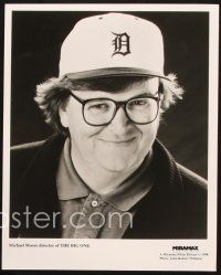 2r816 BIG ONE 2 8x10 stills '99 great images of Michael Moore w/ Phil Knight, Rick Nielsen!