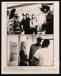 2r694 BLACK & WHITE 3 8x10 stills '00 Robert Downey, Jr., Method Man, Brooke Shields, Tyson!