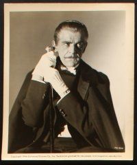 2r209 BORIS KARLOFF 8 8x10 stills '40s-60s close up & full length portraits of the horror legend!