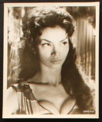 2r448 CHELO ALONSO 5 8x10 stills '59 incredibly sexy images from Goliath & the Barbarians!