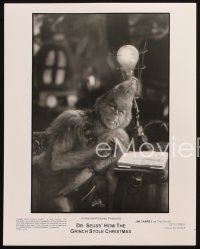 2r860 GRINCH 2 8x10 stills '00 Jim Carrey, Dr. Seuss Christmas story directed by Ron Howard!