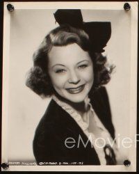 2r863 HARRIET HILLIARD 2 8x10 stills '30s-40s the pretty actress/singer when she was a Hilliard!