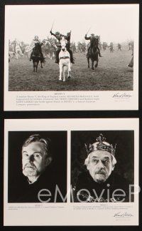 2r374 HENRY V 6 8x10 stills '89 great images of star & director Kenneth Branagh!