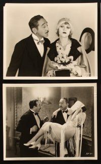 2r376 HIS PRIVATE LIFE 6 8x10 stills '28 Adolphe Menjou, Eugene Pallette, w/ one by Richee!