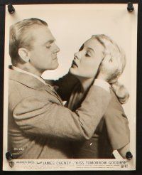 2r177 KISS TOMORROW GOODBYE 10 8x10 stills '50 c/u of James Cagney with gun & sexy Barbara Payton!