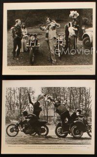 2r745 KNIGHTRIDERS 3 8x10 stills '81 George Romero w/ Ed Harris & Amy Ingersoll by motorcycles!