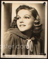 2r899 LINDA HAYES 2 8x10 stills '30s cool close up and waist-high portraits of the pretty actress!