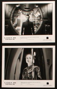 2r239 LOST IN SPACE 8 8x10 stills '98 William Hurt, Heather Graham, Gary Oldman, sci-fi!