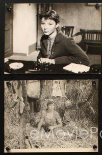 2r496 MARINA VLADY 5 Italian 7x9.5 stills '50s the cute French star from Too Young for Love, more!