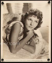 2r756 MARY MARTIN 3 8x10 stills '40s cool close up and seated portraits of the great actress!