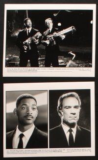 2r246 MEN IN BLACK 8 8x10 stills '97 Will Smith & Tommy Lee Jones, wacky sci-fi comedy!