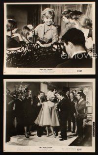 2r762 MY SIX LOVES 3 8x10 stills '62 Debbie Reynolds in the funniest fix a girl ever got into!