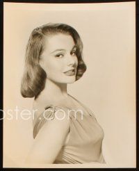 2r924 MYRNA HANSEN 2 deluxe 8x10 stills '50s w/ unique portrait in civil war vs. modern swimsuit!