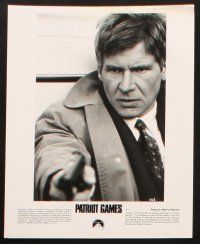 2r255 PATRIOT GAMES 8 8x10 stills '92 Harrison Ford, Anne Archer, Tom Clancy, James Noyce candid!