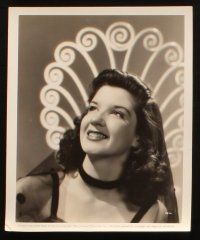 2r403 PEGGY RYAN 6 8x10 stills '40s great close up & full-length portraits of the pretty actress!