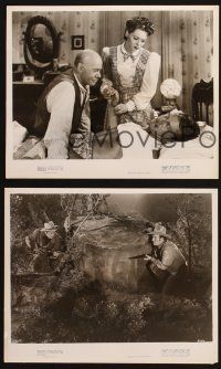 2r777 RAMROD 3 8x10 stills '47 cool images of Joel McCrea, Arleen Whelan, Don Defore, burning ranch!