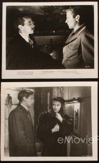 2r647 RICHARD BASEHART 4 8x10 stills '40s cool images from Tension, They Walked by Night, more!