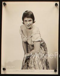 2r650 ROBERTA HAYNES 4 8x10 stills '53 great portraits in costume & w/ knife from Gun Fury!