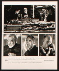 2r317 ROCK 7 8x10 stills '96 Sean Connery, Nicolas Cage, Ed Harris, Alcatraz, Michael Bay!