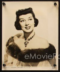 2r779 ROSALIND RUSSELL 3 8x10 stills '40s-60s great portraits of the actress in several roles!