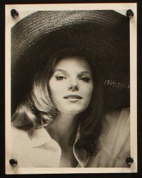 2r655 SAMANTHA EGGAR 4 8x10 stills '65 head & shoulders close up of the beautiful star!