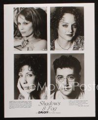 2r521 SHADOWS & FOG 5 8x10 stills '92 cool images of Woody Allen, Mia Farrow, John Cusack!