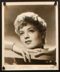 2r522 SHELLEY WINTERS 5 8x10 stills '50s cool portraits from Tennessee Champ, He Ran All the Way!