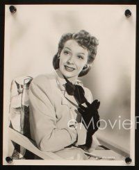 2r661 SIGNE HASSO 4 8x10 stills '40s head & shoulders and waist-high portraits of the Swedish star!