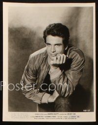 2r804 WARREN BEATTY 3 8x10 stills '60s cool portraits from Mickey One and Kaleidoscope!