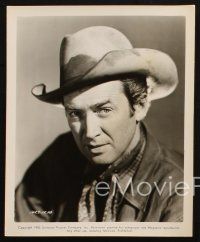 2r806 WINCHESTER '73 3 8x10 stills '50 cool close up of Jimmy Stewart and with his rifle!