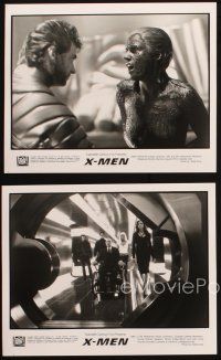 2r685 X-MEN 4 8x10 stills '00 Patrick Stewart, Hugh Jackman, Halle Berry, Rebecca Stamos, Marvel!