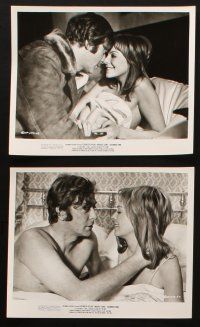 2r335 X Y & ZEE 7 8x10 stills '71 romantic close ups of Michael Caine & Susannah York, Zee & Co.!