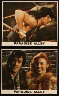 2r086 PARADISE ALLEY 4 8x10 mini LCs '78 Sylvester Stallone, wrestling in New York City!