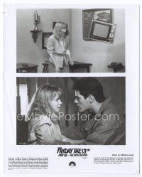 2x292 FRIDAY THE 13th PART VII 8x10 still '88 Lar Park-Lincoln, Kevin Blair, slasher horror sequel