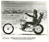 2x244 EASY RIDER 8.25x9.5 still '69 best image of biker Peter Fonda on his motorcycle!