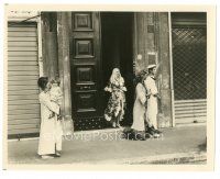 2x273 FELLINI'S ROMA 8x10.25 still '72 Italian ladies with a sailor and a baby on a Rome street!